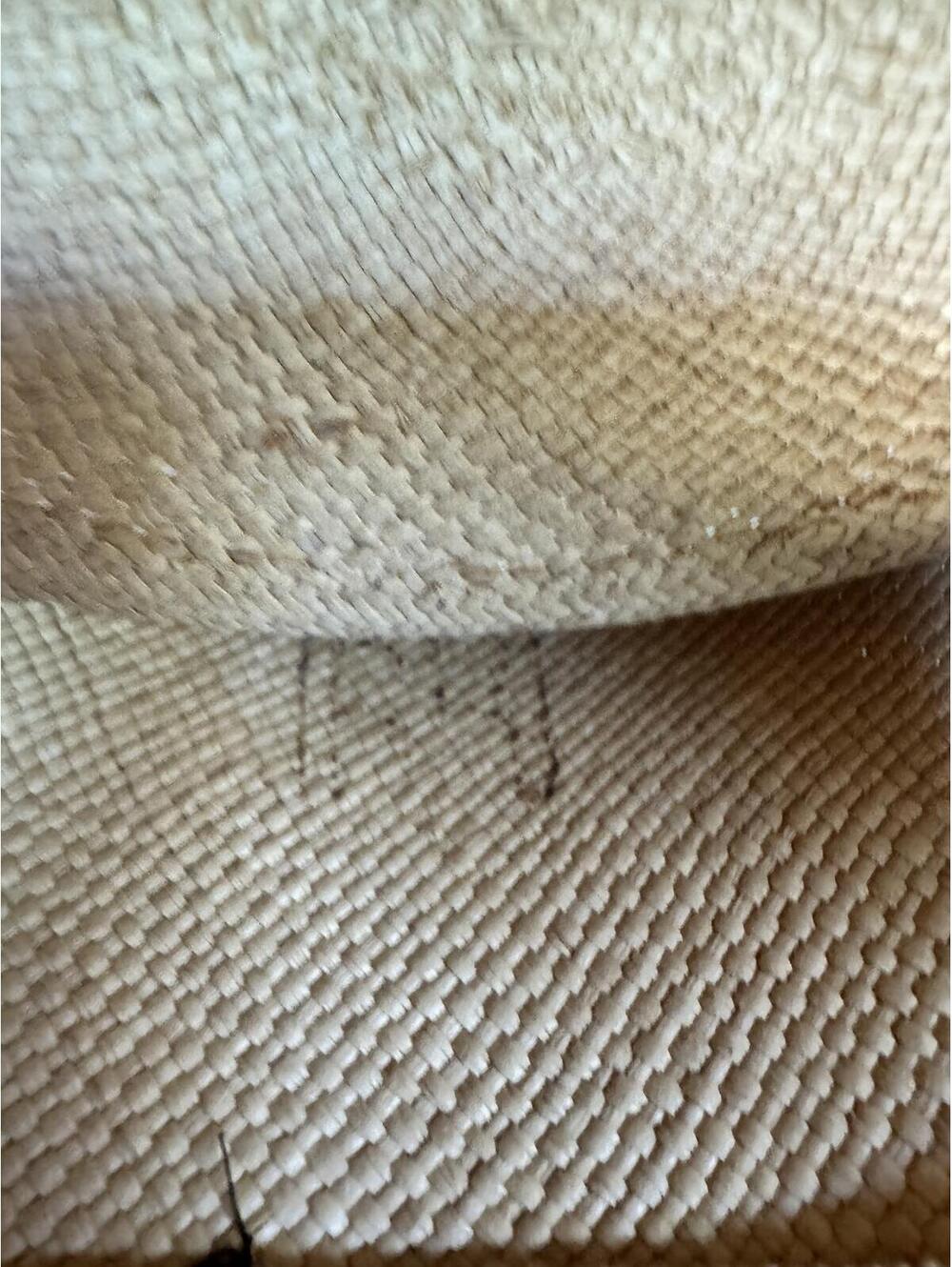 Handwoven Genuine Panama Hat - Olive Green Ribbon & Lizard Brooch - Size 22 - Picture 6 of 9
